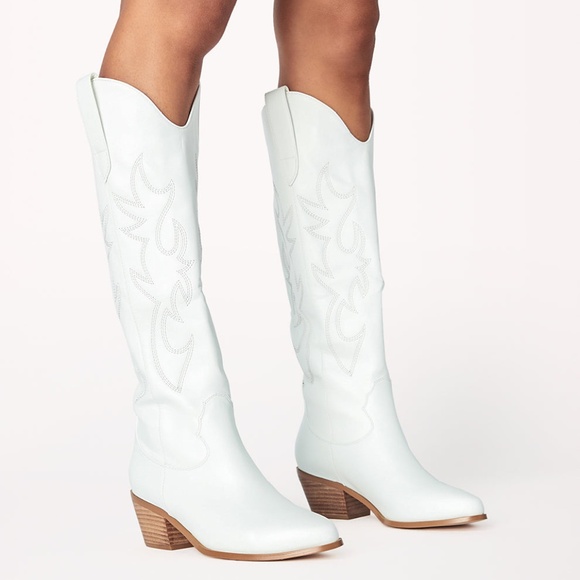 BILLINI URSON WHITE western boots - Picture 1 of 9